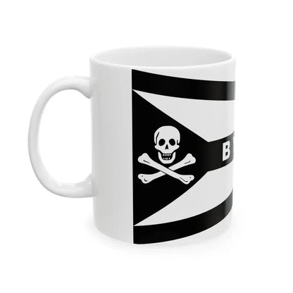 Burgee of Buccaneer YC Alabama (United States) White Coffee Mug - Go Mug Yourself