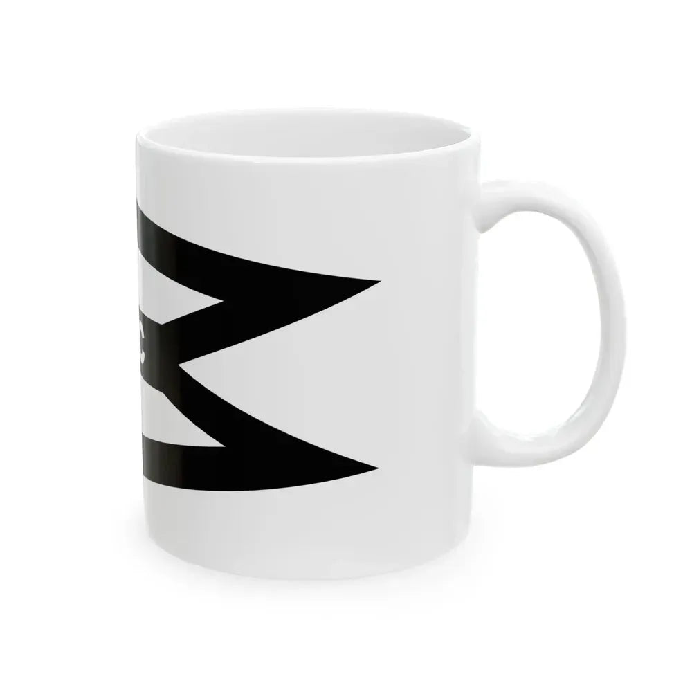 Burgee of Buccaneer YC Alabama (United States) White Coffee Mug - Go Mug Yourself