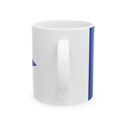 Burgee of Buffalo Canoe Club (Canada) White Coffee Mug - Go Mug Yourself