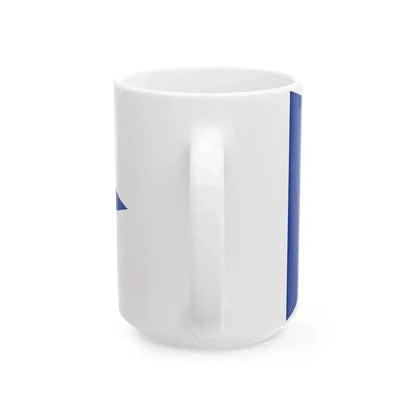 Burgee of Buffalo Canoe Club (Canada) White Coffee Mug - Go Mug Yourself