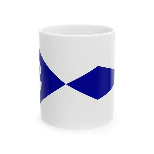 Burgee of Canandaigua YC (United States) White Coffee Mug 11oz - Go Mug Yourself