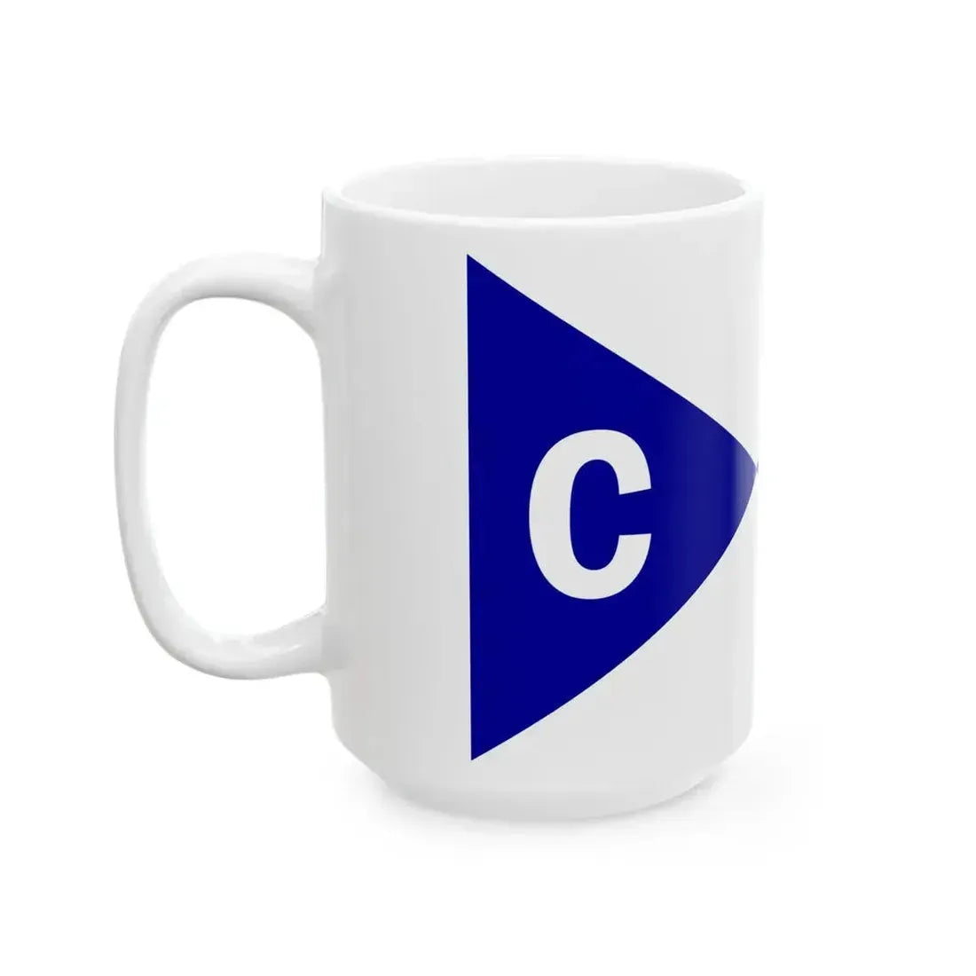 Burgee of Canandaigua YC (United States) White Coffee Mug - Go Mug Yourself