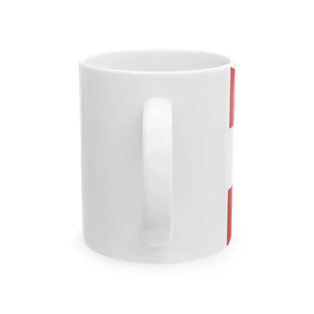 Burgee of Cedar Point YC (United States) White Coffee Mug - Go Mug Yourself