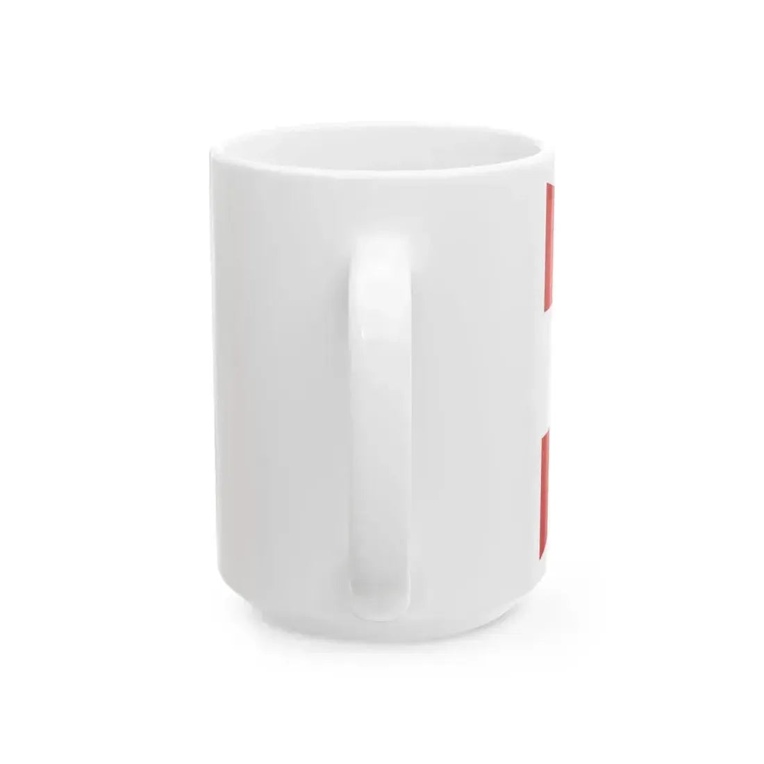 Burgee of Cedar Point YC (United States) White Coffee Mug - Go Mug Yourself