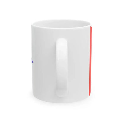 Burgee of Chautauqua Lake YC (United States) White Coffee Mug - Go Mug Yourself