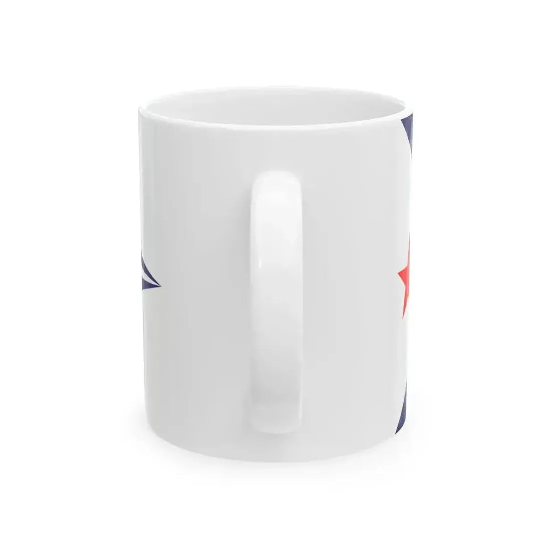 Burgee of Chicago Yacht Club (United States) White Coffee Mug - Go Mug Yourself