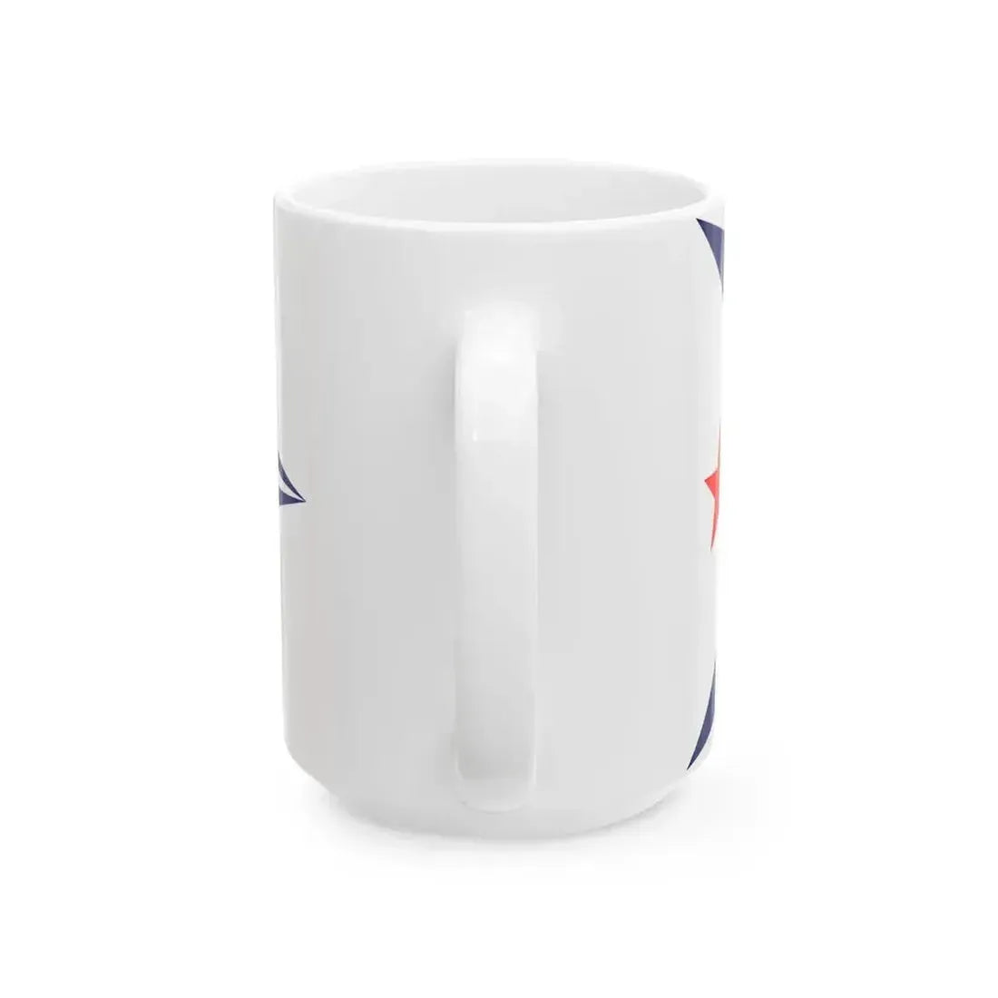 Burgee of Chicago Yacht Club (United States) White Coffee Mug - Go Mug Yourself