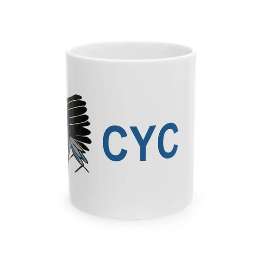 Burgee of Chippewa YC Ohio (United States) White Coffee Mug 11oz - Go Mug Yourself