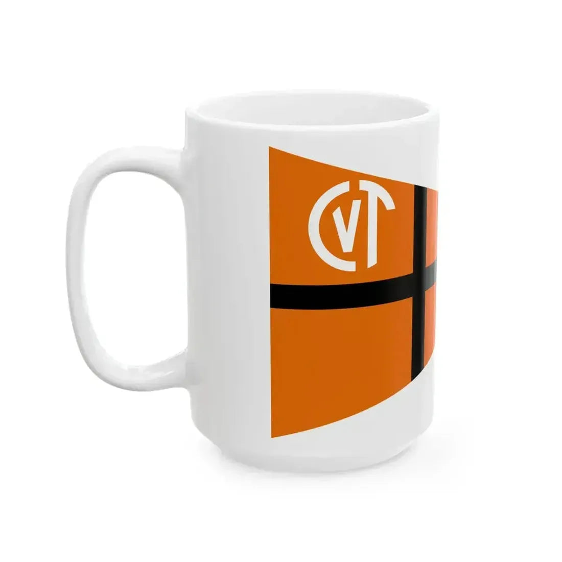 Burgee of Circolo della Vela Talamone (Italy) White Coffee Mug - Go Mug Yourself