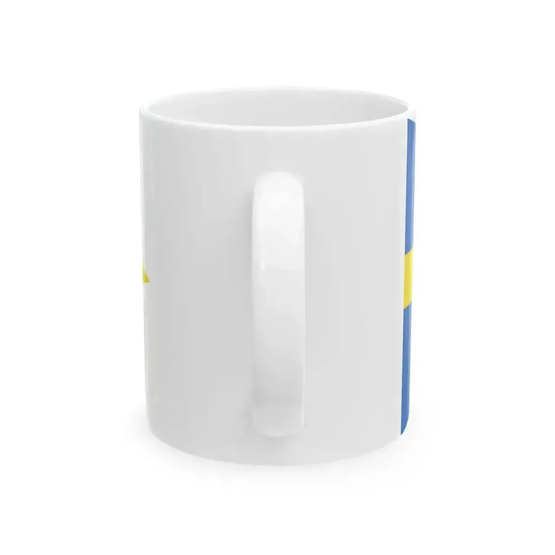 Burgee of Circolo Nautico Cervia (Italy) White Coffee Mug - Go Mug Yourself