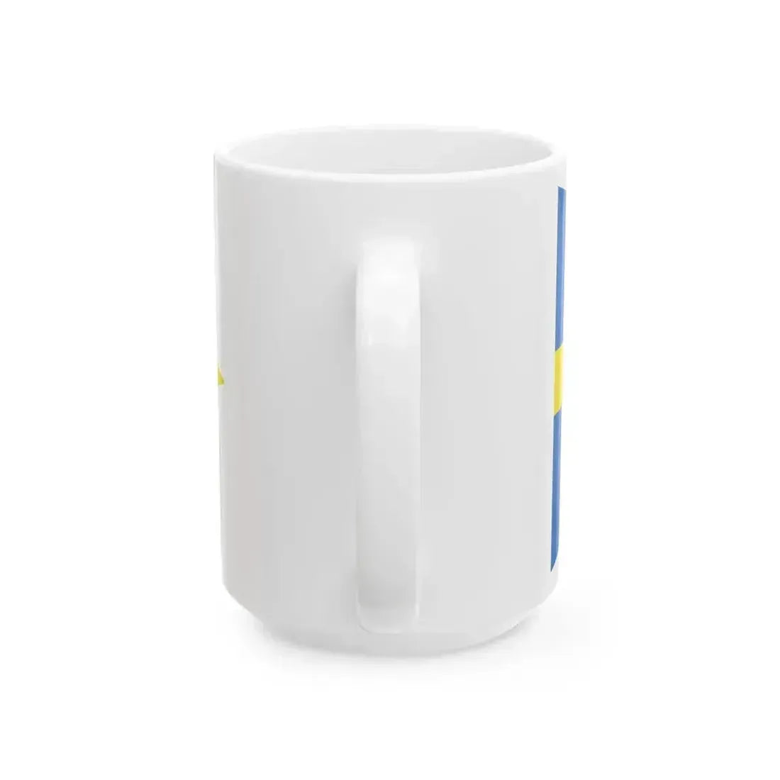 Burgee of Circolo Nautico Cervia (Italy) White Coffee Mug - Go Mug Yourself