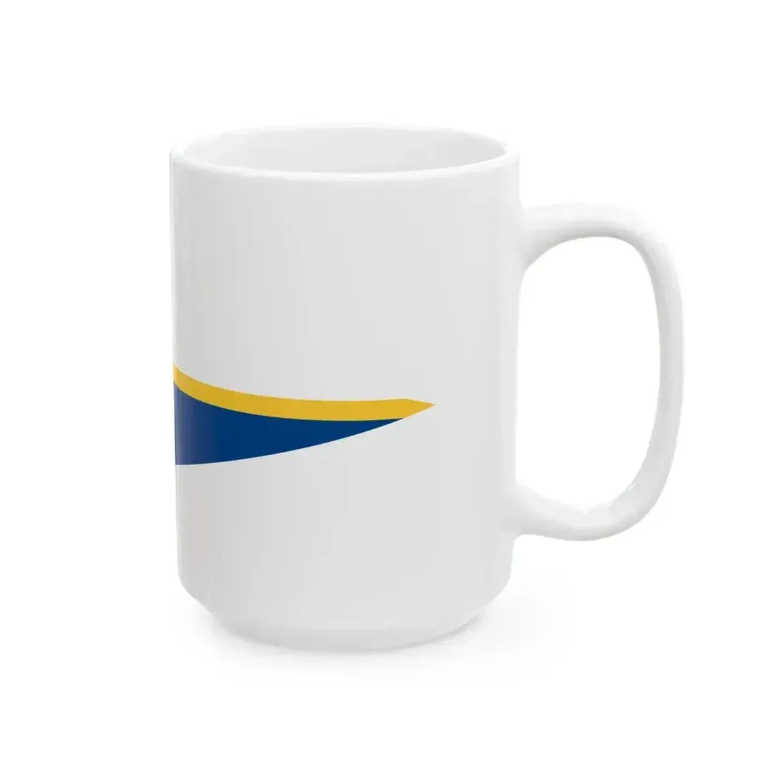 Burgee of Circolo Nautico Chioggia (Italy) White Coffee Mug - Go Mug Yourself