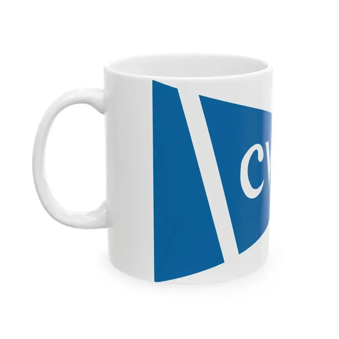 Burgee of Circolo Vela Gargnano (Italy) White Coffee Mug - Go Mug Yourself