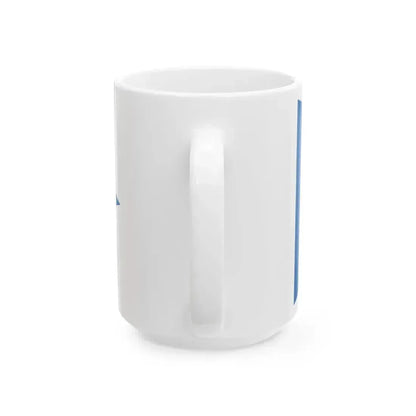 Burgee of Circolo Vela Gargnano (Italy) White Coffee Mug - Go Mug Yourself