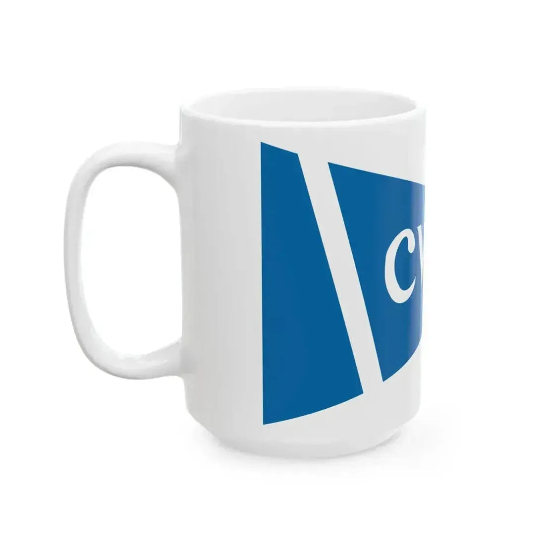 Burgee of Circolo Vela Gargnano (Italy) White Coffee Mug - Go Mug Yourself