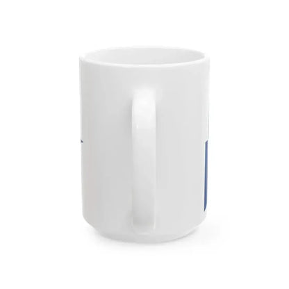 Burgee of Circolo Velico La Scuffia (Italy) White Coffee Mug - Go Mug Yourself
