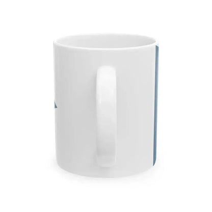 Burgee of Circolo Velico Ravennate (Italy) White Coffee Mug - Go Mug Yourself