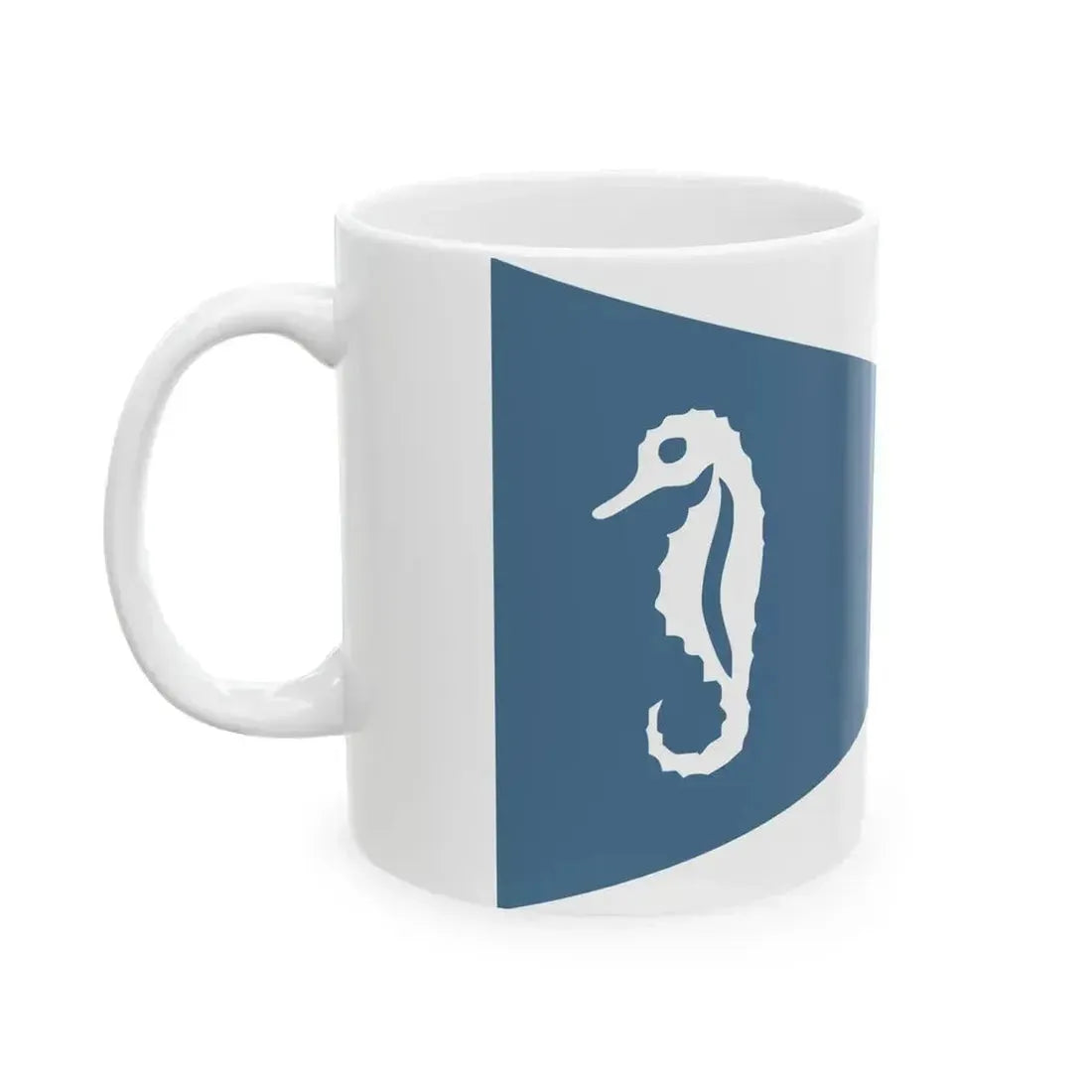 Burgee of Circolo Velico Ravennate (Italy) White Coffee Mug - Go Mug Yourself