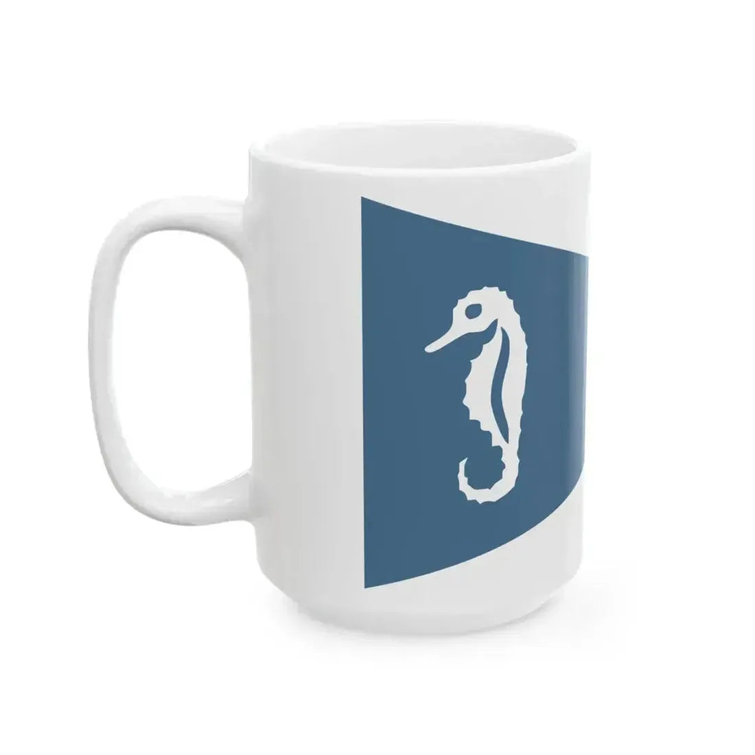 Burgee of Circolo Velico Ravennate (Italy) White Coffee Mug - Go Mug Yourself