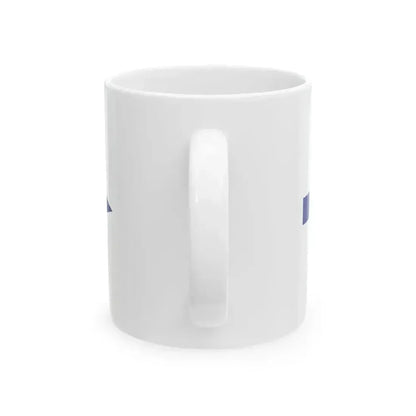 Burgee of Club Marinas Puerto Santa Fe (Argentina) White Coffee Mug - Go Mug Yourself