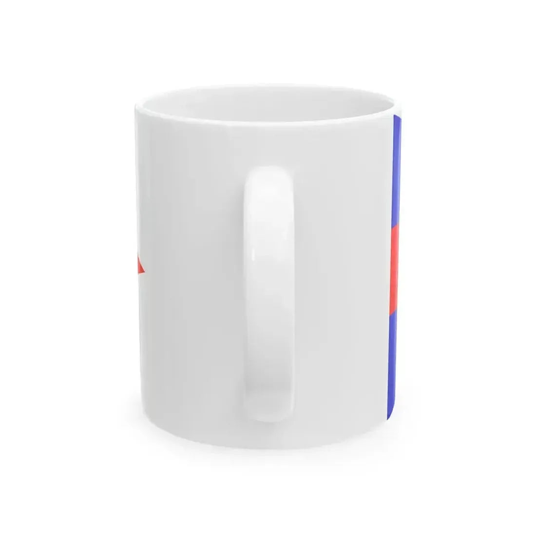 Burgee of Club Nautico Ponce (United States) White Coffee Mug - Go Mug Yourself
