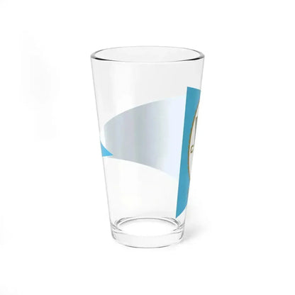 Burgee of Club Regatas Lima (Peru) Pint Glass 16oz - Go Mug Yourself