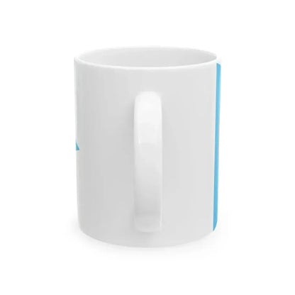Burgee of Club Regatas Lima (Peru) White Coffee Mug - Go Mug Yourself