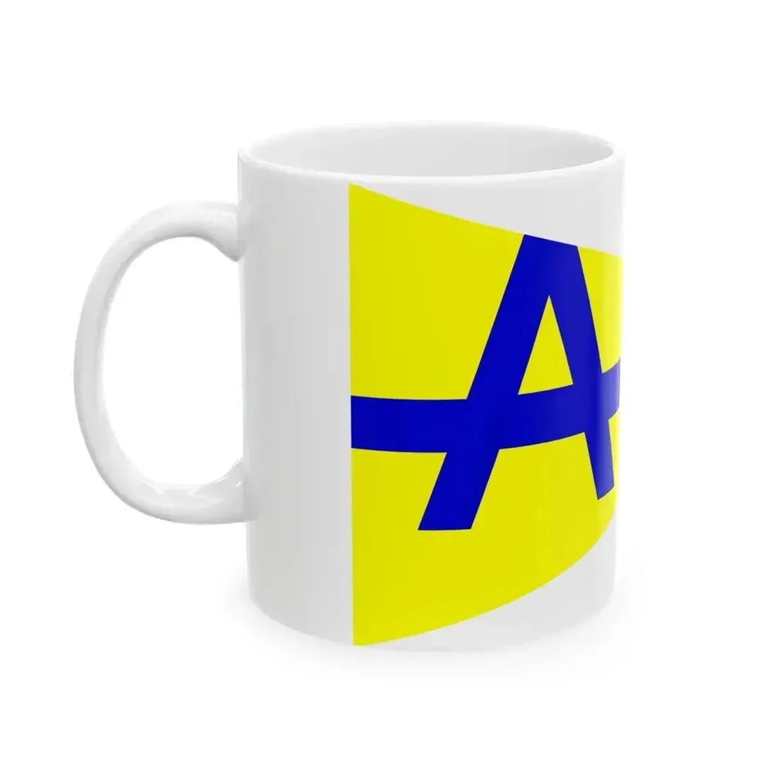 Burgee of Club Yates Acapulco (Mexico) White Coffee Mug - Go Mug Yourself