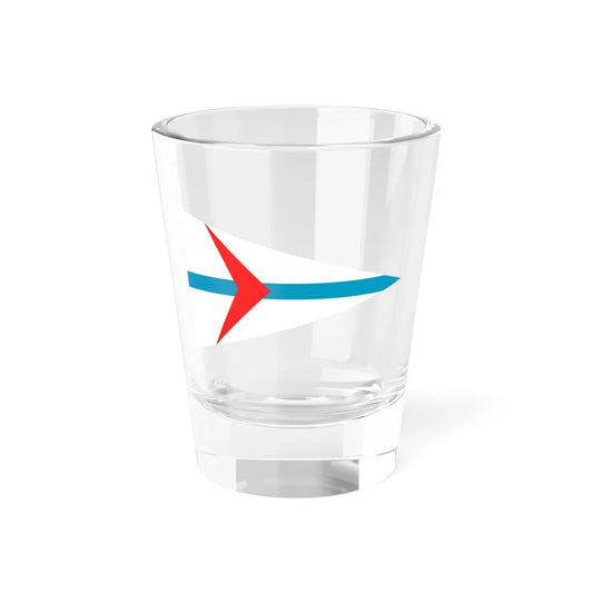 Burgee of CN Albatros Argentina (Argentina) Shot Glass 1.5oz 1.5oz - Go Mug Yourself