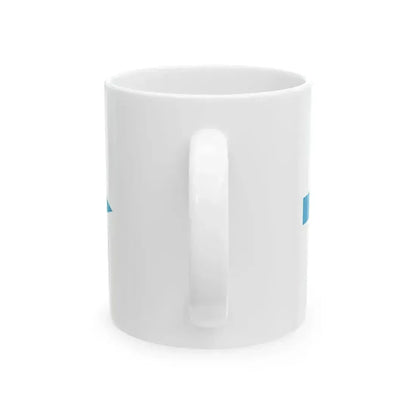 Burgee of CN Albatros Argentina (Argentina) White Coffee Mug - Go Mug Yourself