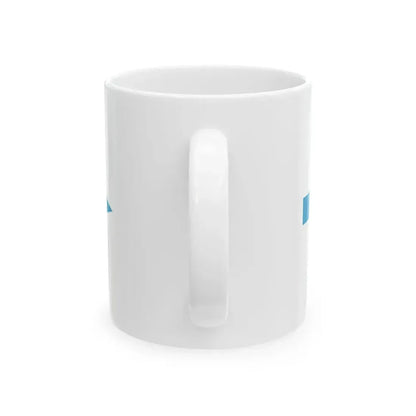 Burgee of CN Albatros Argentina (Argentina) White Coffee Mug - Go Mug Yourself