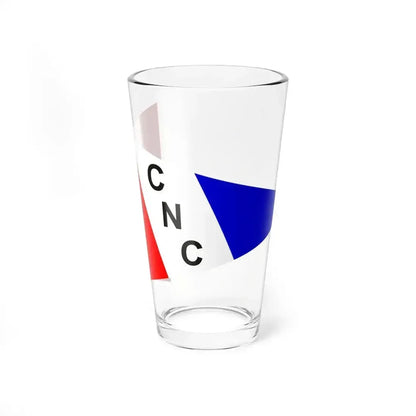 Burgee of CN Cordoba (Argentina) Pint Glass 16oz 16oz - Go Mug Yourself