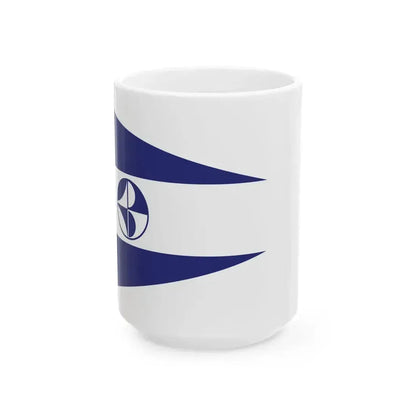 Burgee of CN El Portillo (Colombia) White Coffee Mug 15oz - Go Mug Yourself