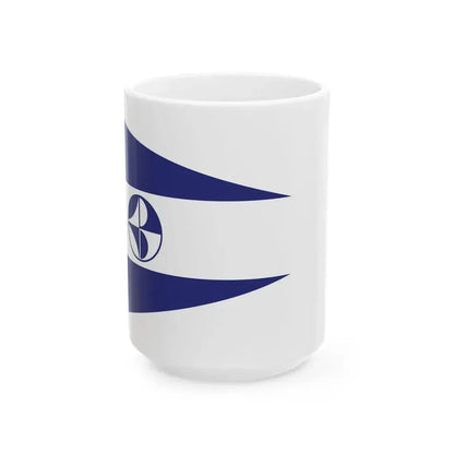 Burgee of CN El Portillo (Colombia) White Coffee Mug 15oz - Go Mug Yourself