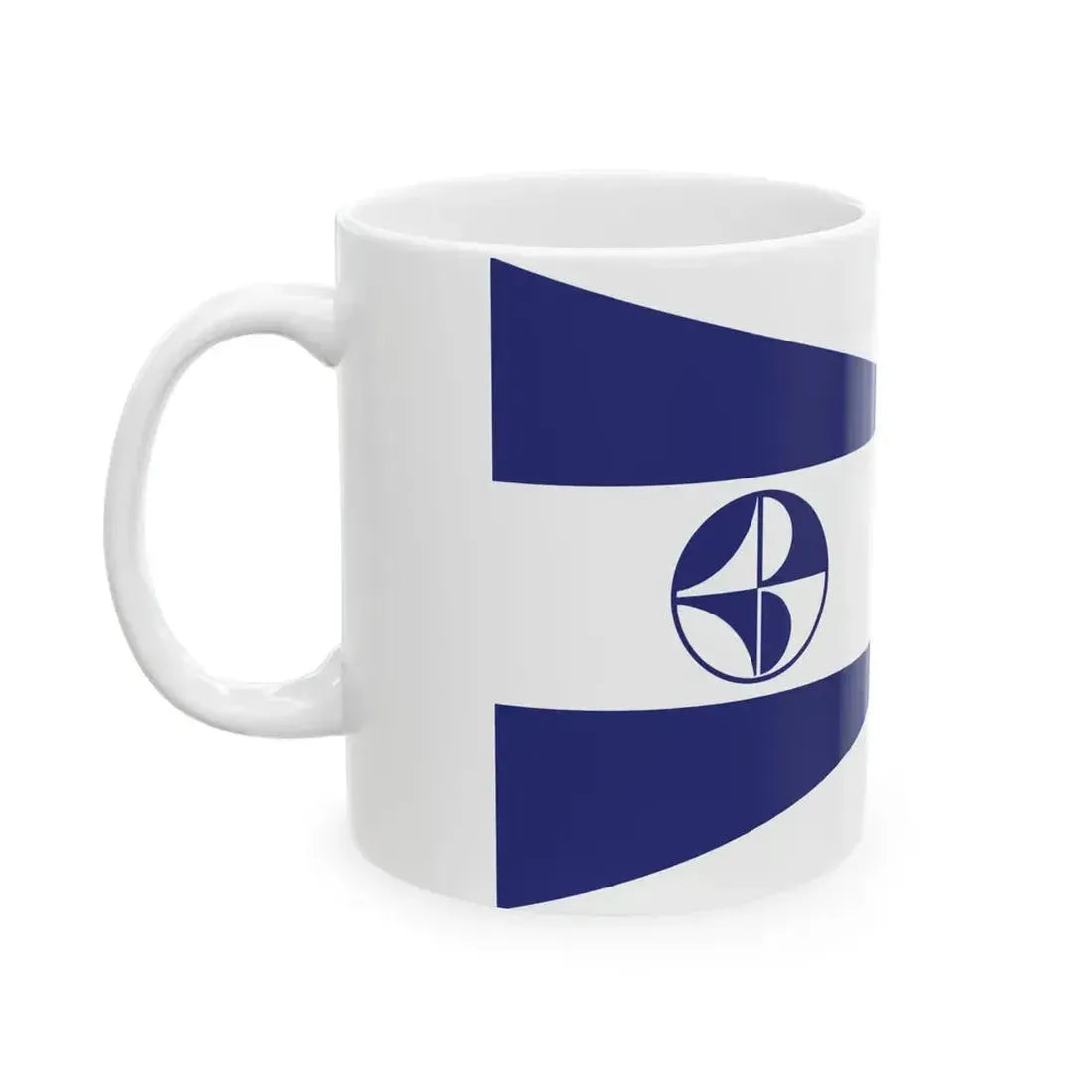 Burgee of CN El Portillo (Colombia) White Coffee Mug - Go Mug Yourself