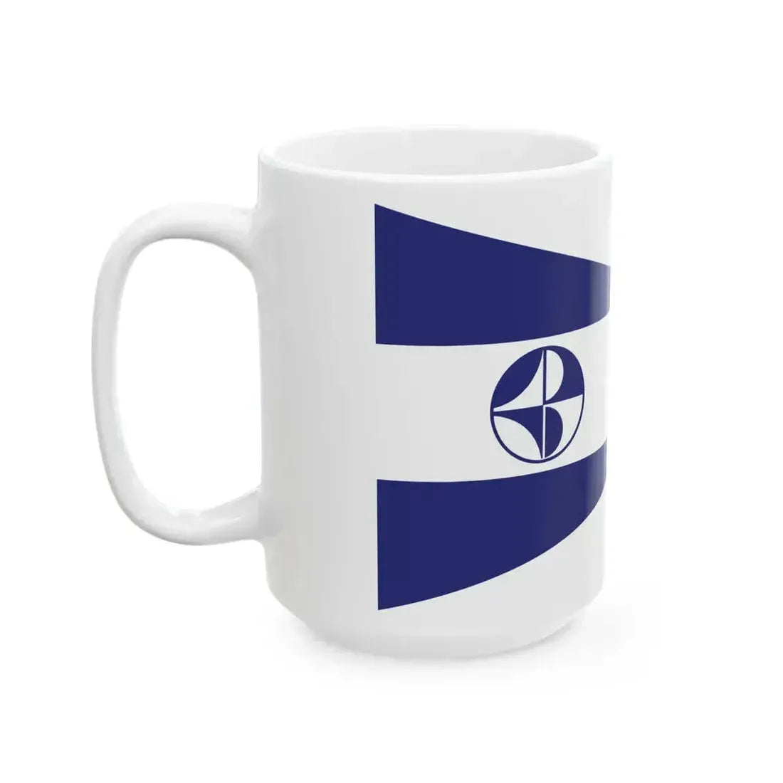 Burgee of CN El Portillo (Colombia) White Coffee Mug - Go Mug Yourself