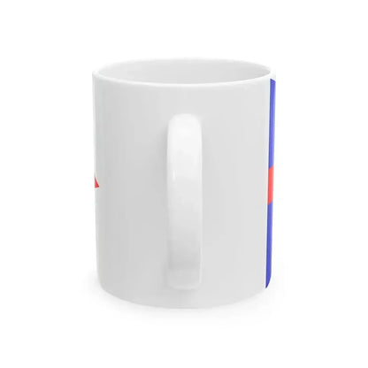 Burgee of CN Olivos (Argentina) White Coffee Mug - Go Mug Yourself
