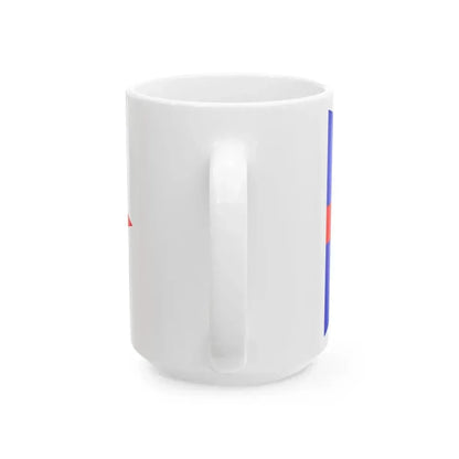 Burgee of CN Olivos (Argentina) White Coffee Mug - Go Mug Yourself