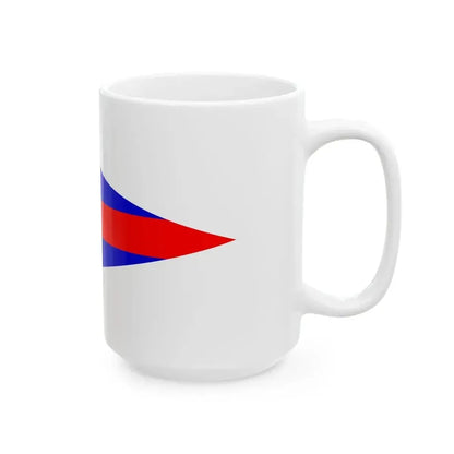 Burgee of CN Olivos (Argentina) White Coffee Mug - Go Mug Yourself
