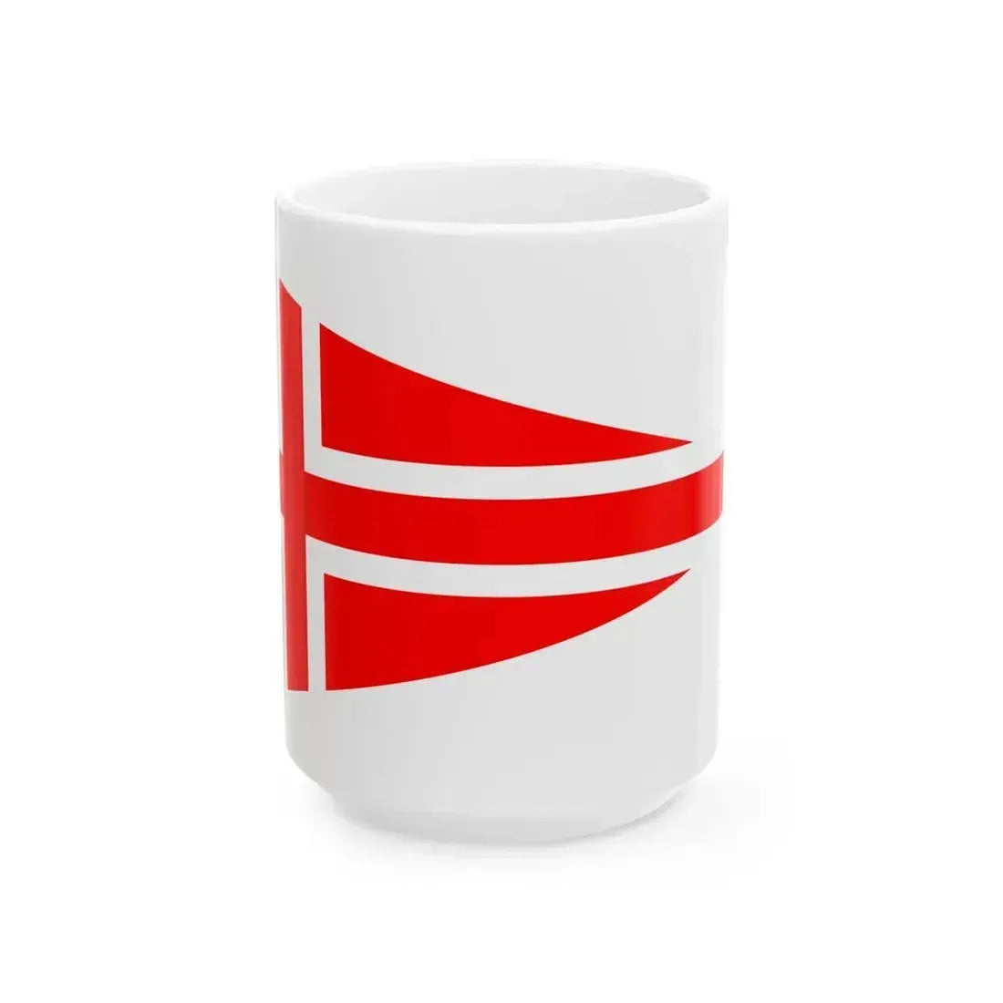 Burgee of CN Rimini (Italy) White Coffee Mug 15oz - Go Mug Yourself