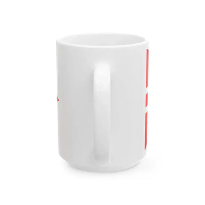 Burgee of CN Rimini (Italy) White Coffee Mug - Go Mug Yourself