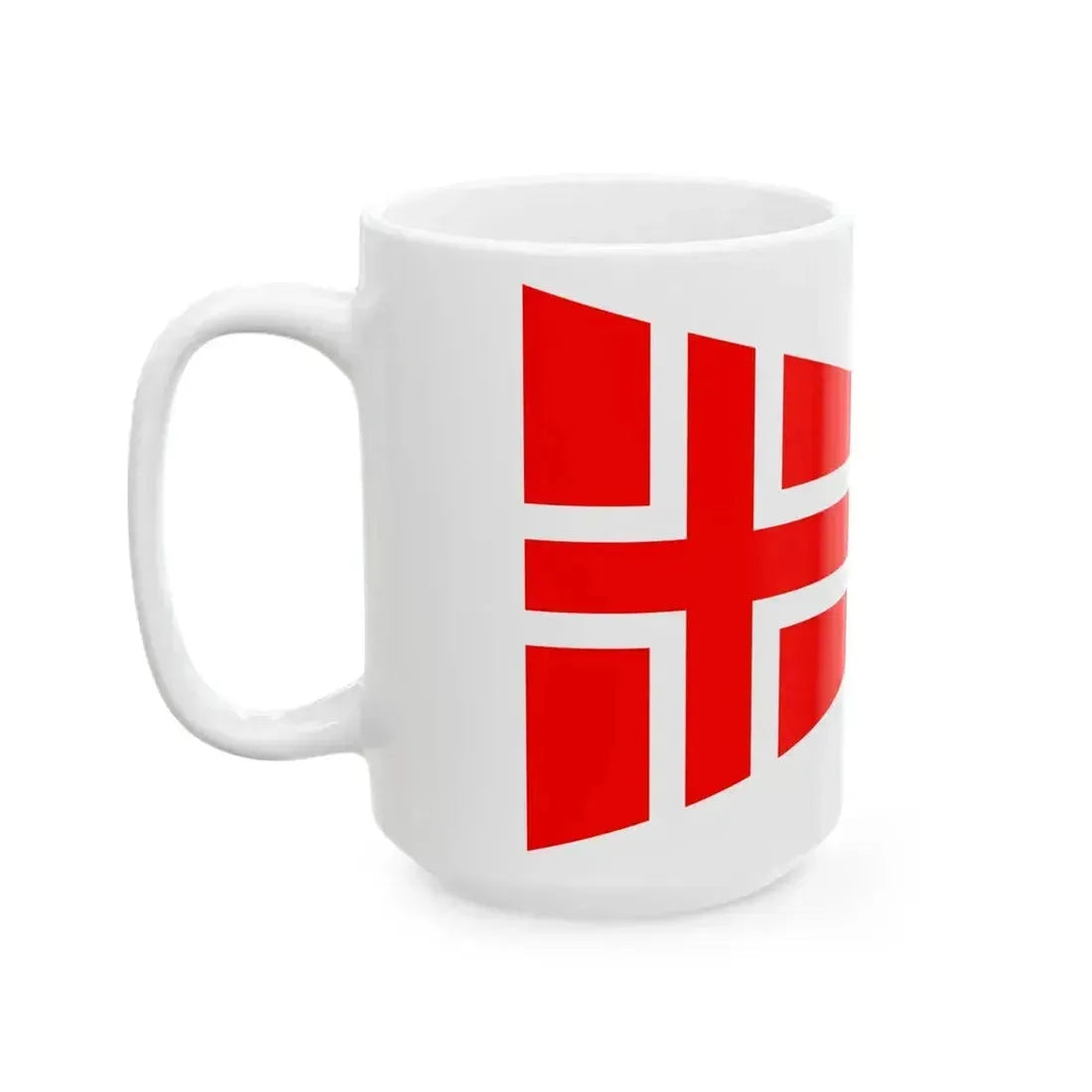 Burgee of CN Rimini (Italy) White Coffee Mug - Go Mug Yourself