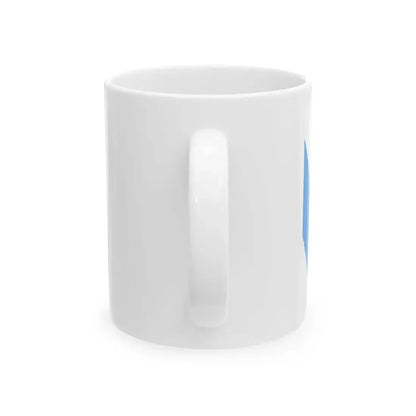 Burgee of CN San Martin (Argentina) White Coffee Mug - Go Mug Yourself