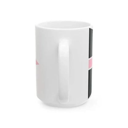 Burgee of CN Victoria (Argentina) White Coffee Mug - Go Mug Yourself