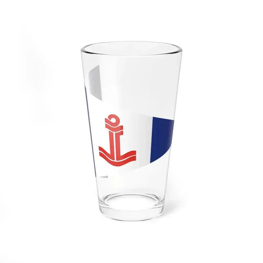 Burgee of CN Zarate (Argentina) Pint Glass 16oz 16oz - Go Mug Yourself
