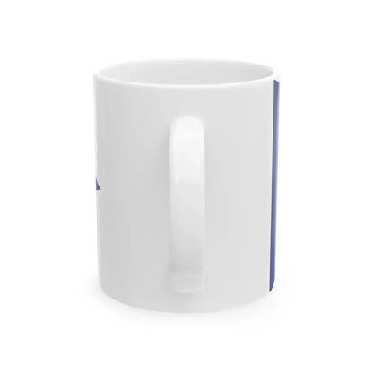 Burgee of CN Zarate (Argentina) White Coffee Mug - Go Mug Yourself