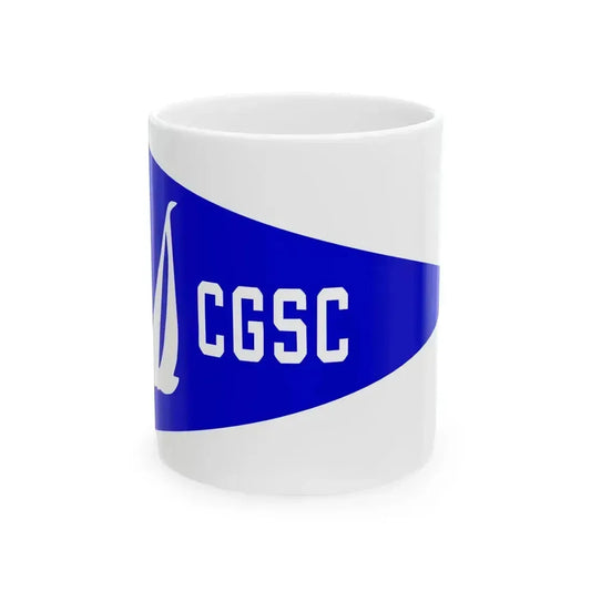 Burgee of Coconut Grove SC (United States) White Coffee Mug 11oz - Go Mug Yourself