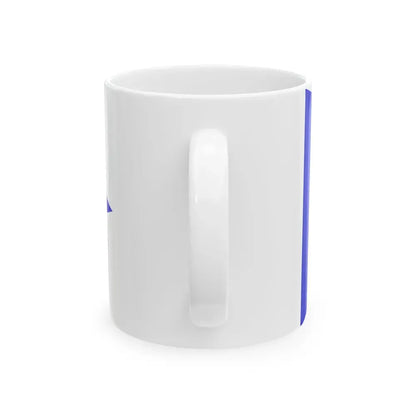 Burgee of Cofradia Nautica Pacifico (Chile) White Coffee Mug - Go Mug Yourself