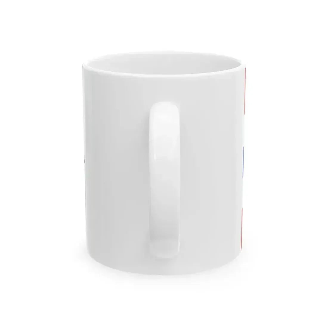 Burgee of commander of a squadron of MAS of the Regia Marina (Italy) White Coffee Mug - Go Mug Yourself