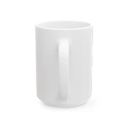Burgee of commander of a squadron of MAS of the Regia Marina (Italy) White Coffee Mug - Go Mug Yourself